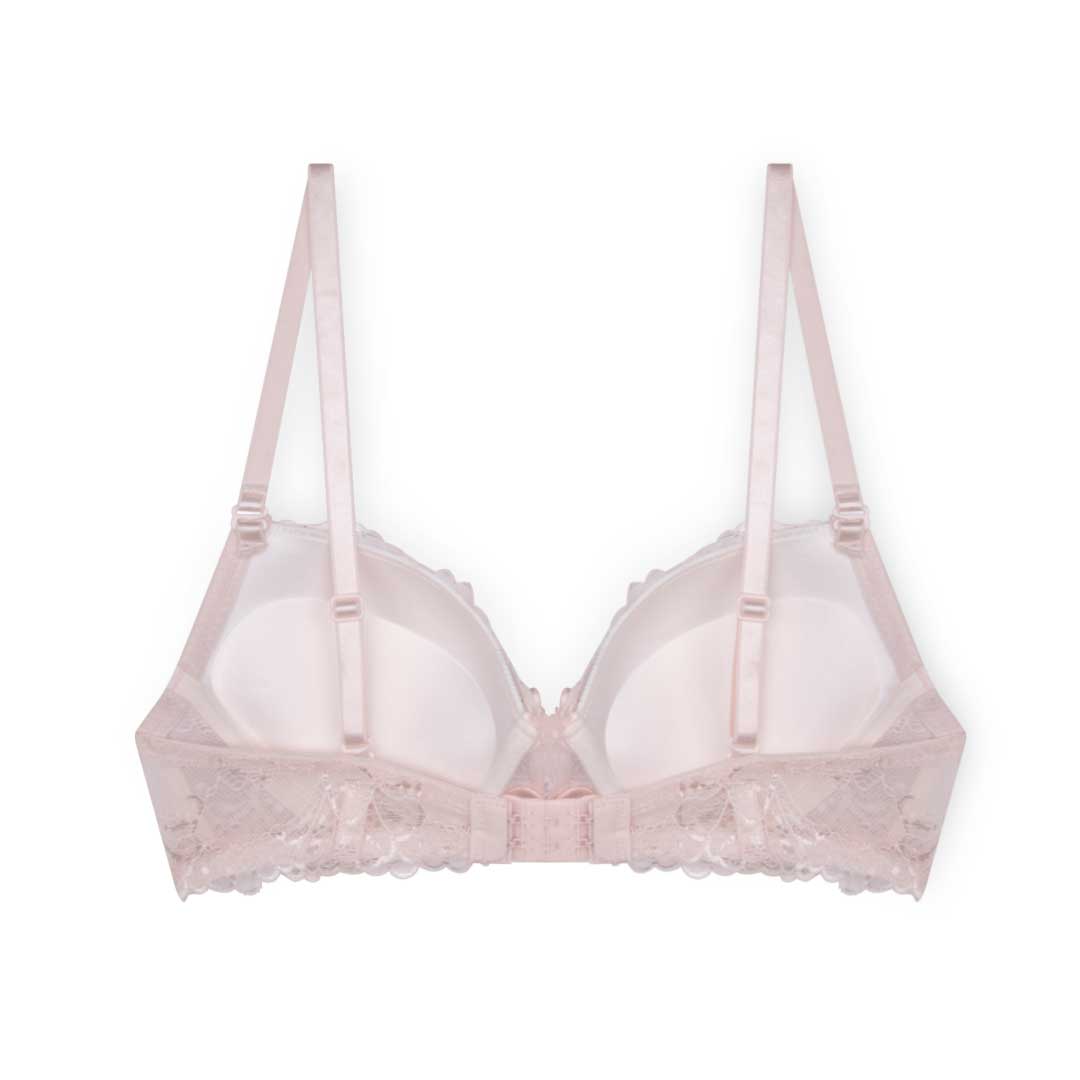 René Rofé Floral Lace Double Push Up Bra 3 Pack