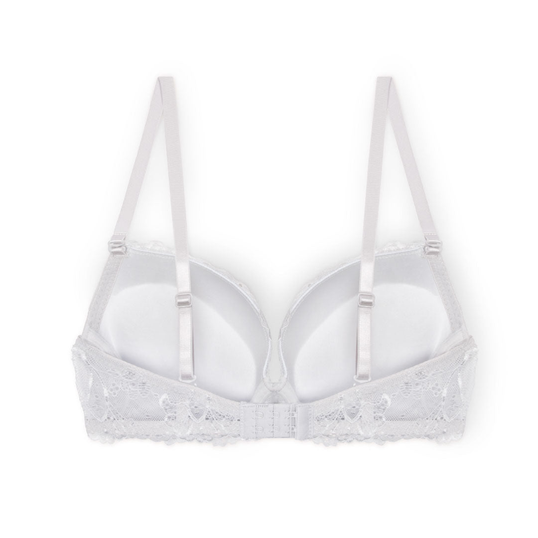 René Rofé Floral Lace Double Push Up Bra 3 Pack