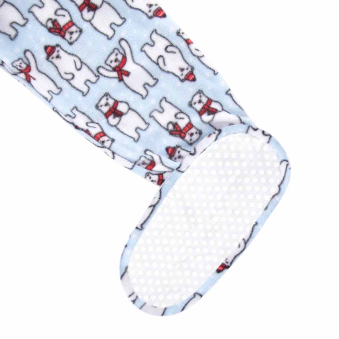 René Rofé Adult Microfleece Footed Onesie