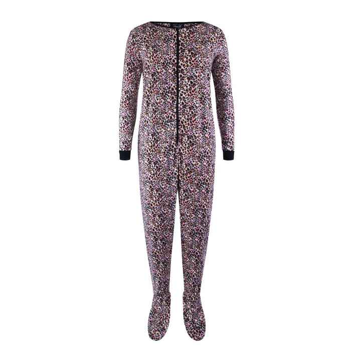 René Rofé Adult Microfleece Footed Onesie