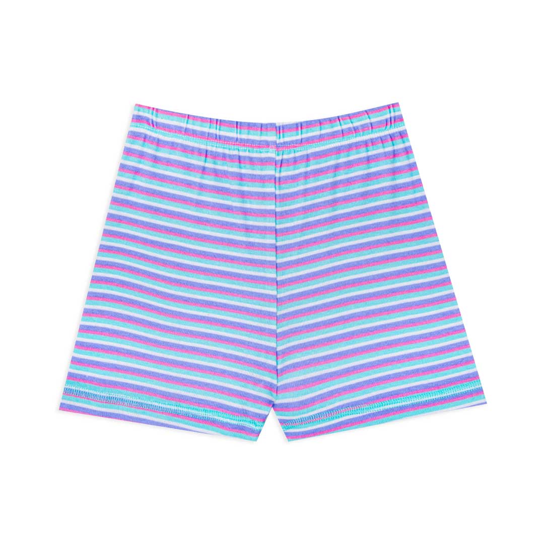 René Rofé Girls Snug Fit Cotton Pajama Pant And Short Set