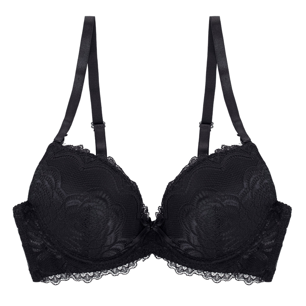 René Rofé Rene Rofe Lingerie 5 Pack Womens Floral Lace Light Push Up Bra