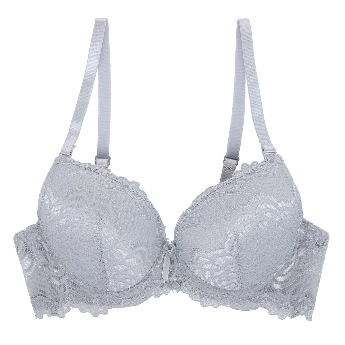 René Rofé Rene Rofe Lingerie 5 Pack Womens Floral Lace Light Push Up Bra