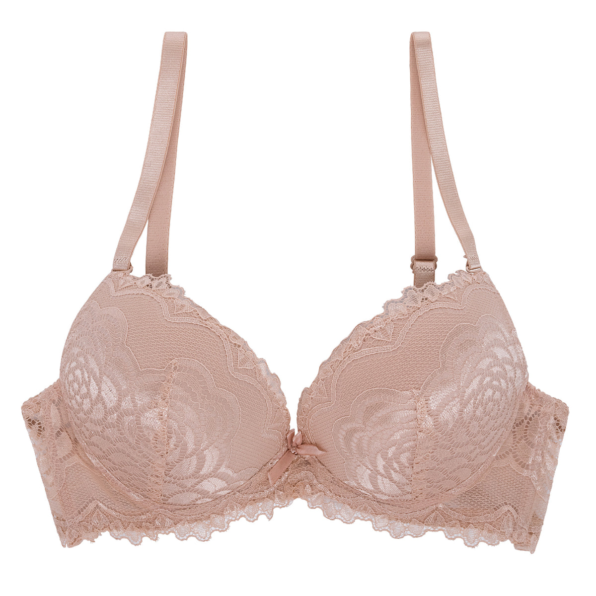 René Rofé Rene Rofe Lingerie 5 Pack Womens Floral Lace Light Push Up Bra