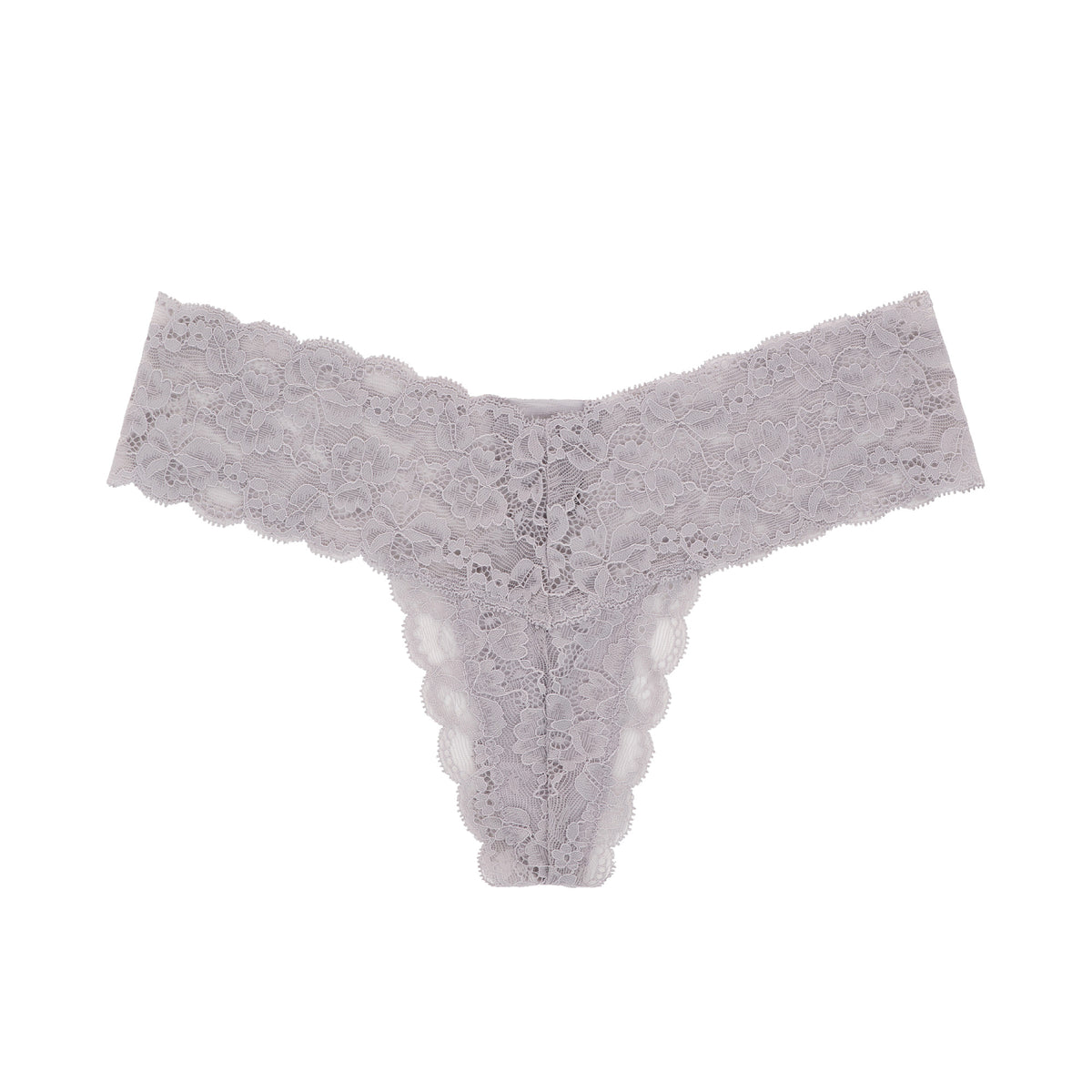 René Rofé Rene Rofe Lingerie Womens 12 Pack Low Waist See Through Sexy Cheeky Lace Thong