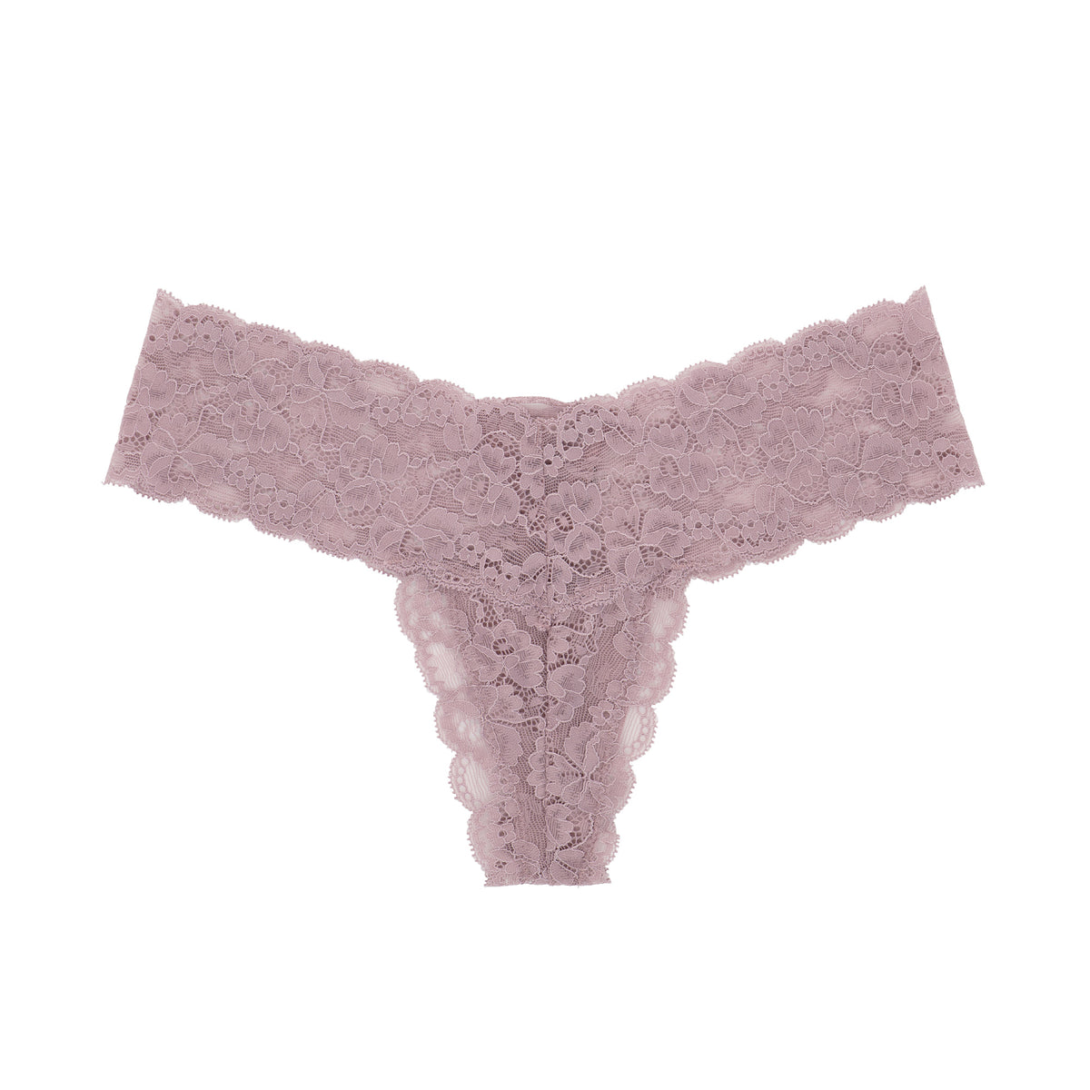 René Rofé Rene Rofe Lingerie Womens 12 Pack Low Waist See Through Sexy Cheeky Lace Thong