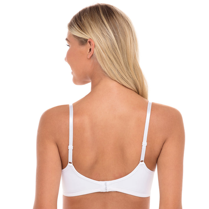 René Rofé Rene Rofe Lingerie Womens 4 Pack Soft Foam Wireless Wirefree T Shirt Bra