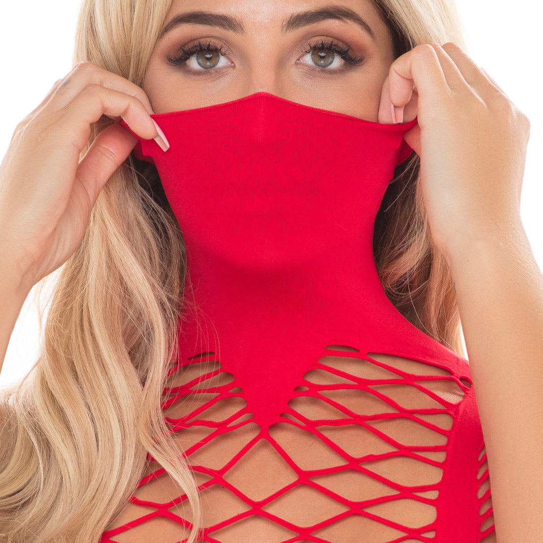 René Rofé Masquerade Mask Dress