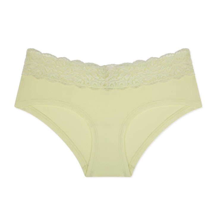 René Rofé No Limits Cotton Lace Hipster in Sage Green