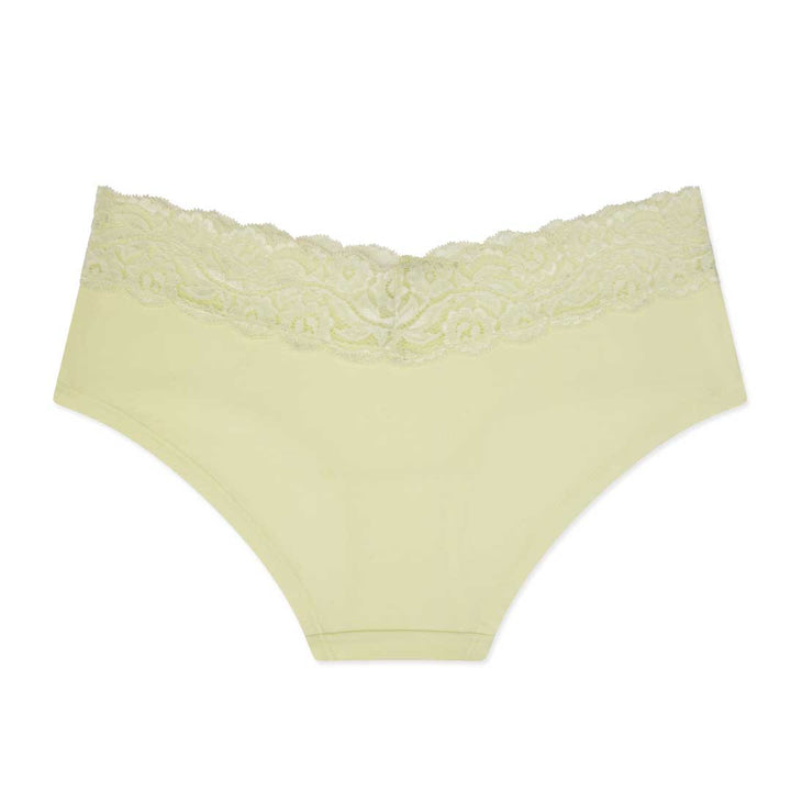 René Rofé No Limits Cotton Lace Hipster in Sage Green