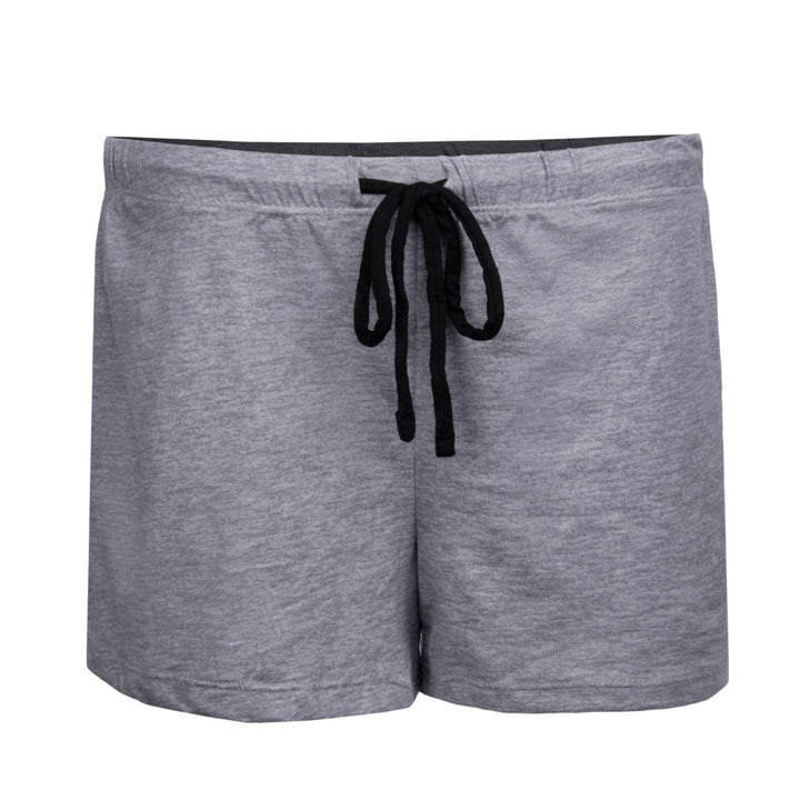 René Rofé Pillow Talk Pajama Shorts - 4 Pack in Grey with Black and Pink Tie Dye