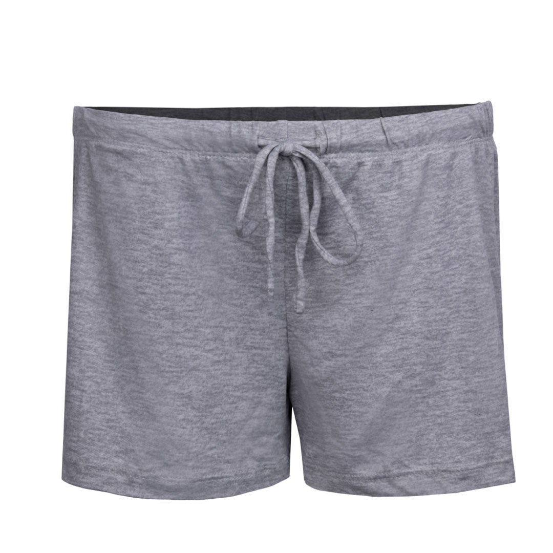 René Rofé Pillow Talk Pajama Shorts - 4 Pack in Grey with Black and Pink Tie Dye
