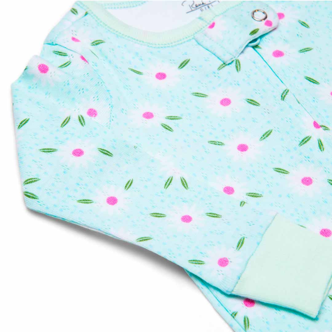 René Rofé Pointelle Blanket Sleeper For Kids Infant Girls