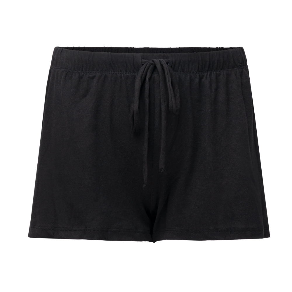 René Rofé 4 Pack Yummy Butter Soft Lounge Shorts Black Stripes