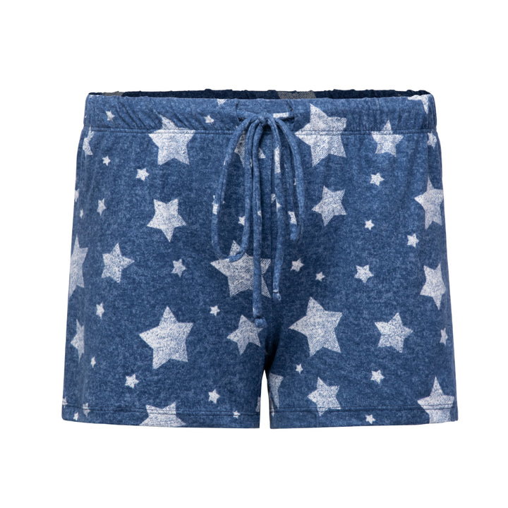 4 Pack Yummy Butter Soft Lounge Shorts Stars/Dogs