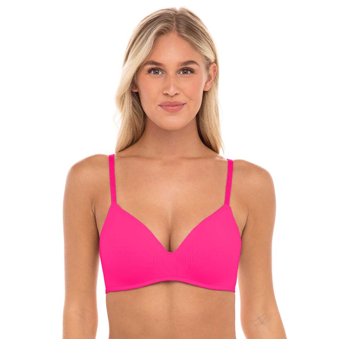 Soft Foam Wireless T-Shirt Bra - 4 Pack