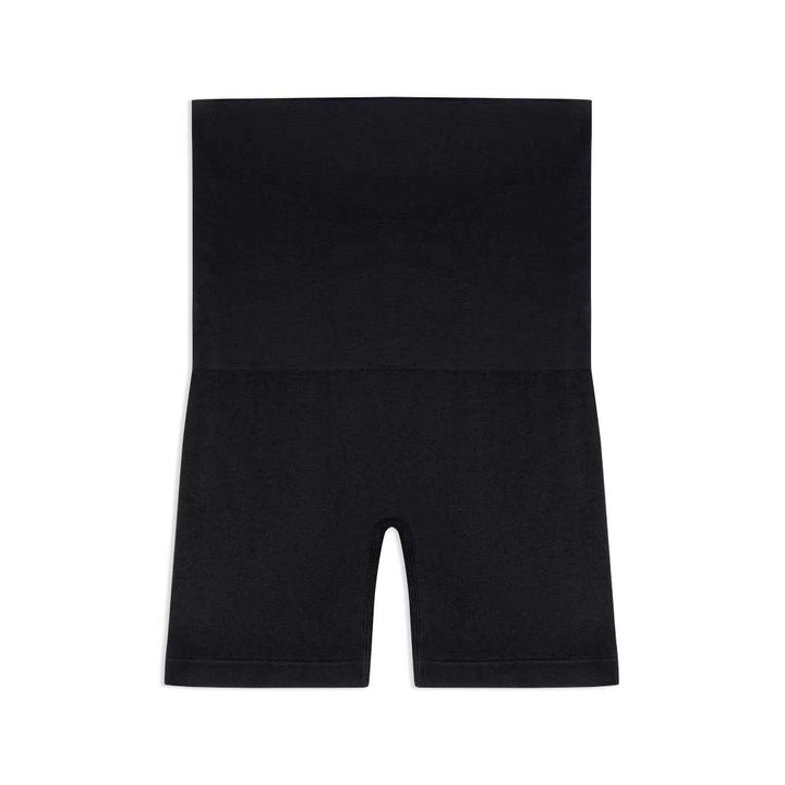 Plain Black high waist shorts as part of the René Rofé Starter Shaper Kit Set