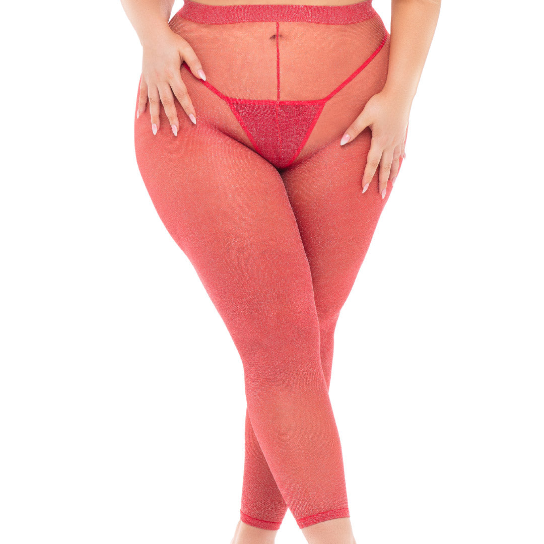 Tall Order 3 Piece Legging Set in Red by René Rofé