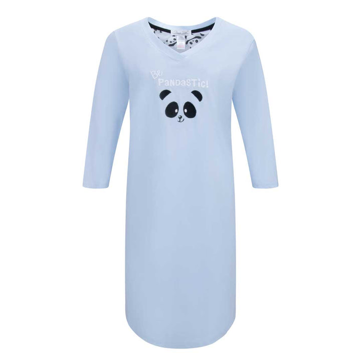 René Rofé Womens 3 4 Sleeve Cotton Nightshirt