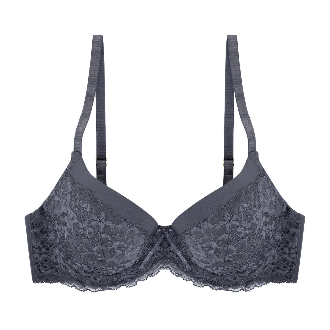 Women's Push Up Bras - Padded Lace Underwire Value Pack Bras at