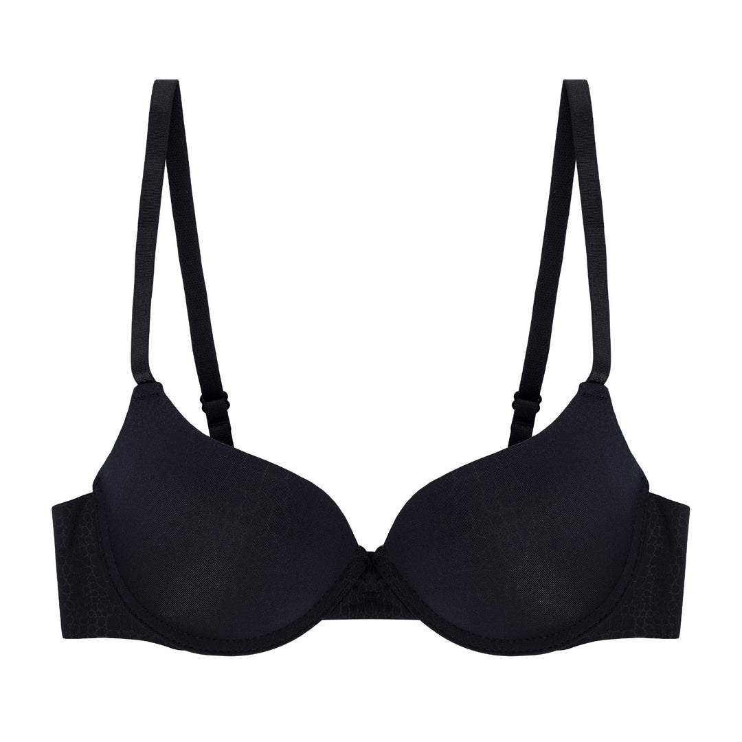 René Rofé Sophie B By Rene Rofe Lingerie Womens Basic Everyday Bra Lightly Padded Underwire Plunge For Comfort 6 Pack T Shirt Bras
