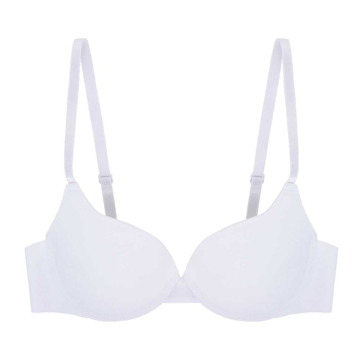 René Rofé Sophie B By Rene Rofe Lingerie Womens Basic Everyday Bra Lightly Padded Underwire Plunge For Comfort 6 Pack T Shirt Bras