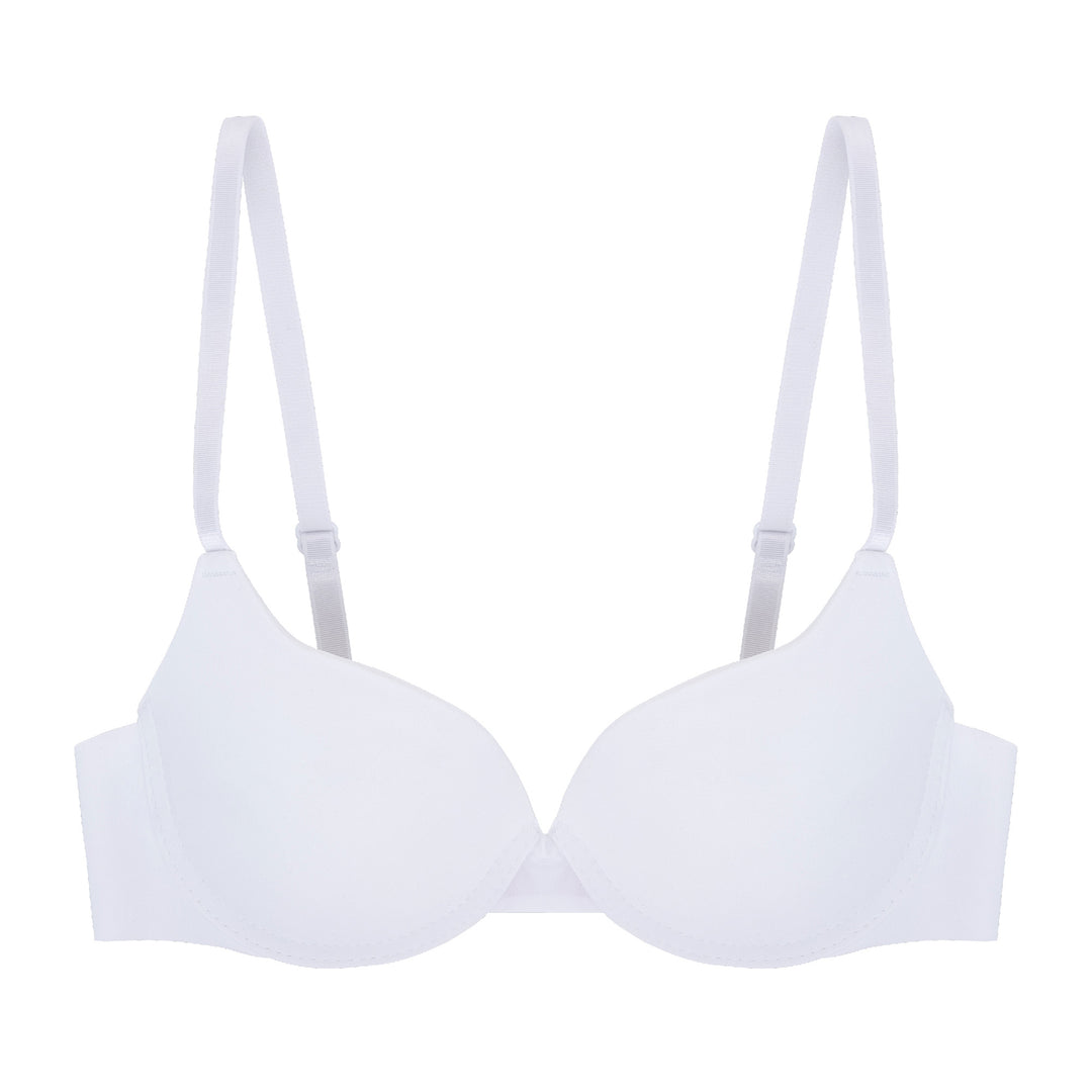 René Rofé Sophie B By Rene Rofe Lingerie Womens Basic Everyday Bra Lightly Padded Underwire Plunge For Comfort 6 Pack T Shirt Bras