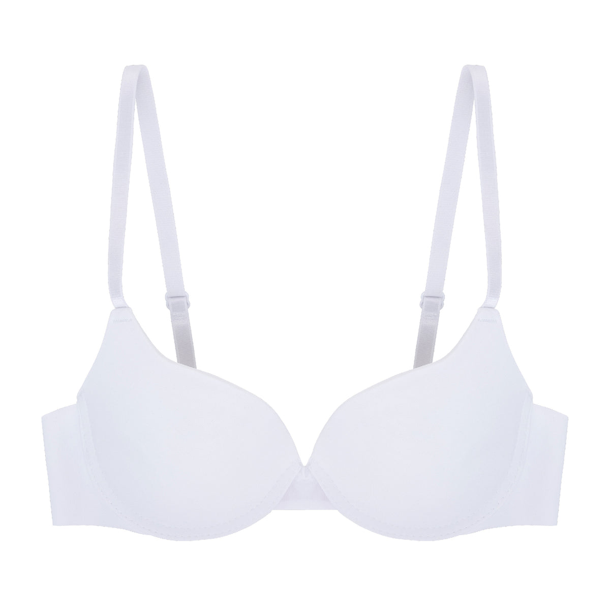 René Rofé Sophie B By Rene Rofe Lingerie Womens Basic Everyday Bra Lightly Padded Underwire Plunge For Comfort 6 Pack T Shirt Bras
